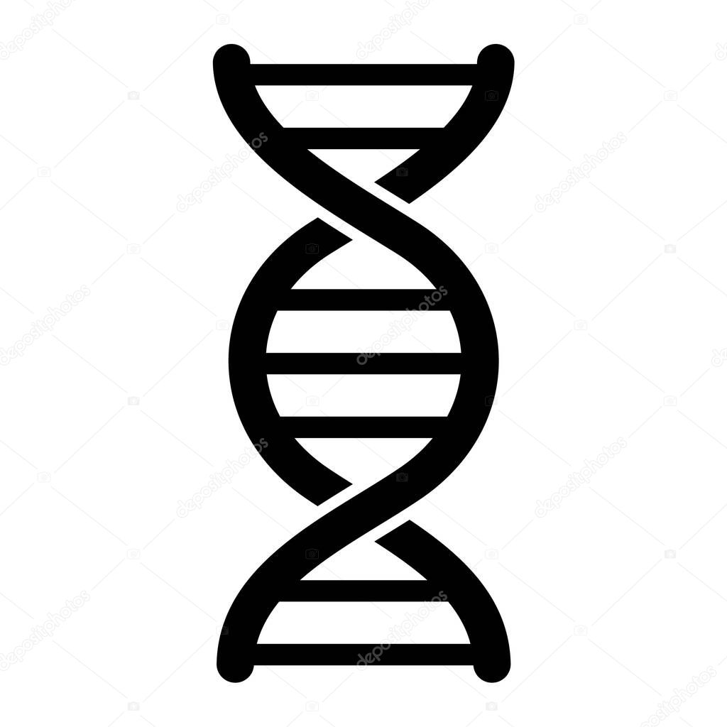 dna icon vector illustration