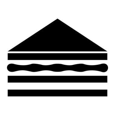 yiyecek ikonu vektör illüstrasyonu