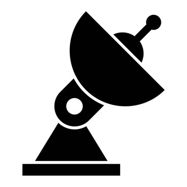 Uydu anteni. Basit resimleme