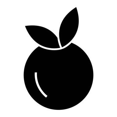 meyve simgesi tasarımı, vektör illüstrasyonu