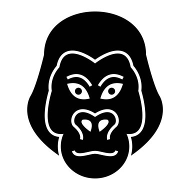 Hayvan. Web simgesi basit illüstrasyon