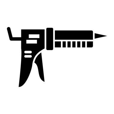 Bir matkap simgesinin vektör illüstrasyonu