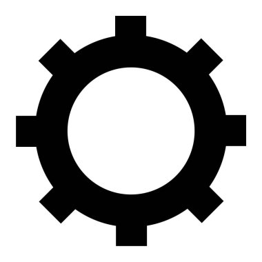 Teçhizat Web simgesi basit illüstrasyon