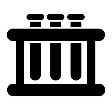 Bilim ve teknoloji konsept vektör simgesi.