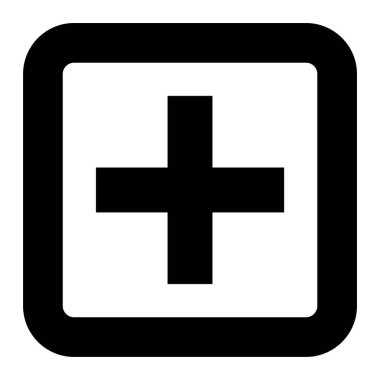 tıbbi simge vektör illüstrasyonu