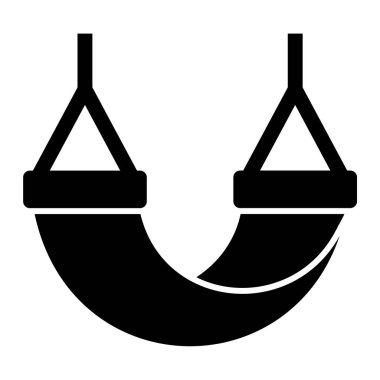 Havlu. Web simgesi basit illüstrasyon