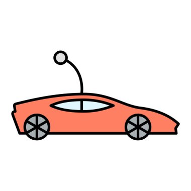 Modern otomatik simgenin vektör illüstrasyonu