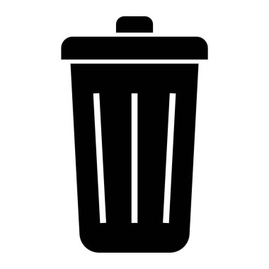 Çöp tenekesi. Basit tasarım