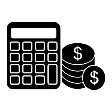 para simgesi vektör illüstrasyonu