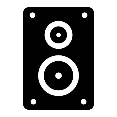 hoparlör vektör illüstrasyonu