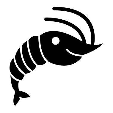 Deniz kabuğu simgesi. Web için deniz ürünleri vektör simgelerinin basit çizimi