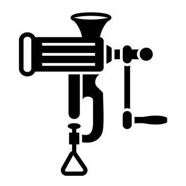 Modern oto tamir simgesinin vektör illüstrasyonu