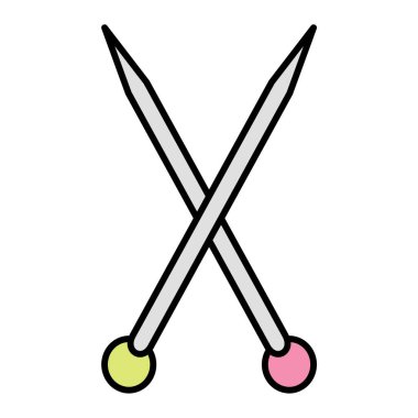 Çapraz kılıç ikonu. ağ için kılıç vektör simgelerinin özet çizimi