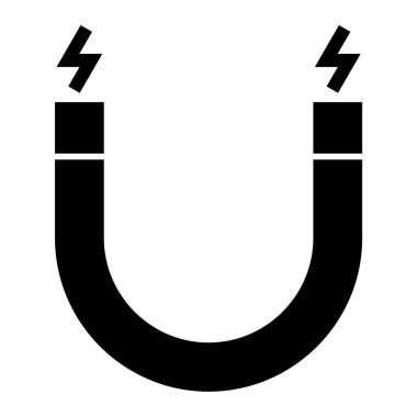 mıknatıs simgesi vektör çizimi