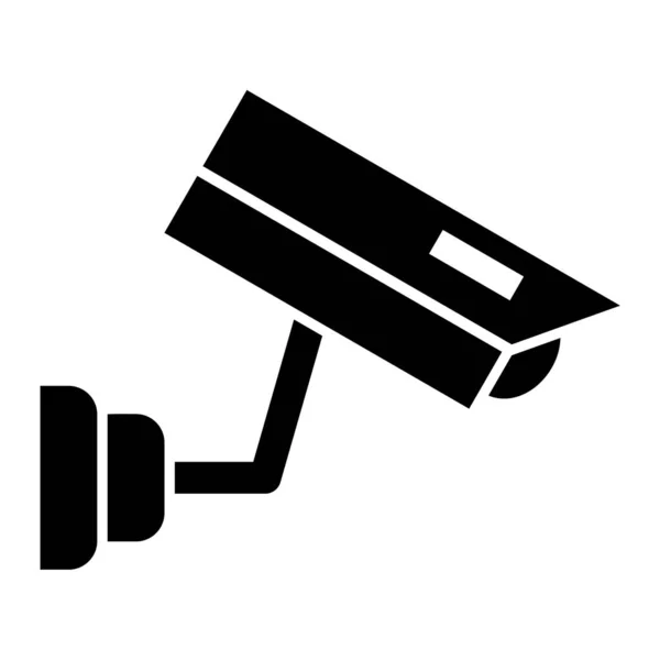 Cctv Kamera Symbol Einfache Illustration Von Überwachungsvideo Vektorsymbolen Für Webdesign — Stockvektor