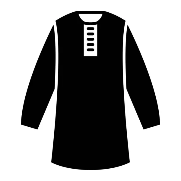 Vektorová Ilustrace Ikony Moderního Oblečení — Stockový vektor