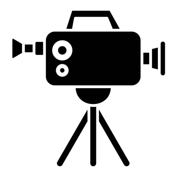 Camera Web Icon Simple Illustration — Stock Vector