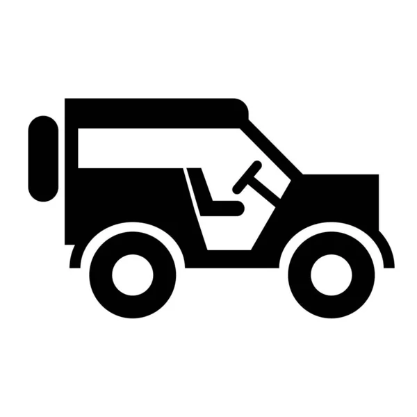 Een Vrachtwagen Web Icoon Eenvoudige Illustratie — Stockvector