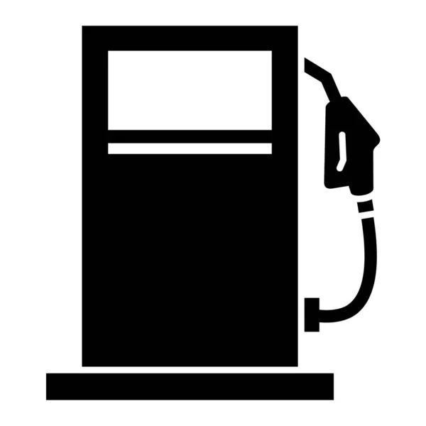 Icono Gasolinera Esquema Ilustración Los Iconos Vectoriales Bomba Gasolina Para — Vector de stock