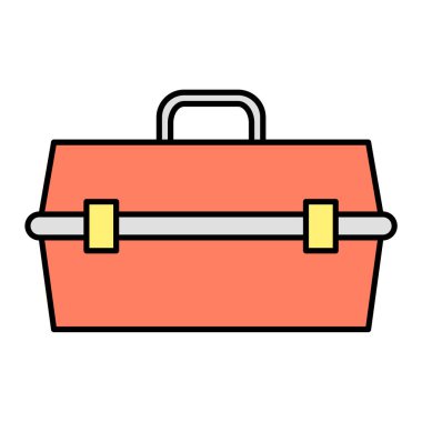 evrak çantası ikonu vektör illüstrasyonu