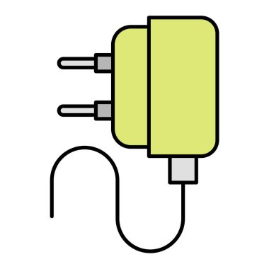 Dolgu simgesi vektör illüstrasyonu