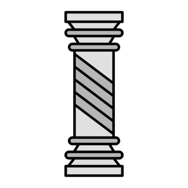 Eski kule simgesinin vektör çizimi