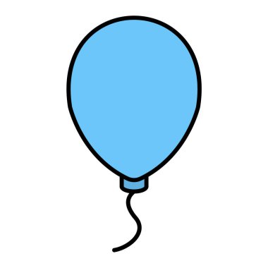 balon ikonu vektör illüstrasyon grafik tasarımı