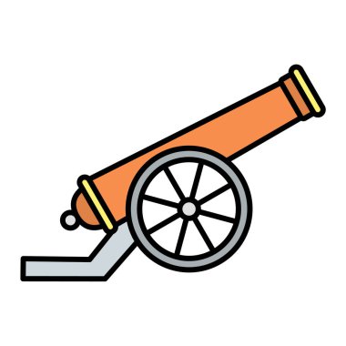 Top ikon vektörü. Düz çizim. 10 saniye.