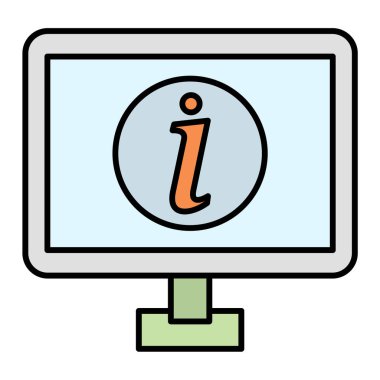 bilgi simgesi, vektör resimleme