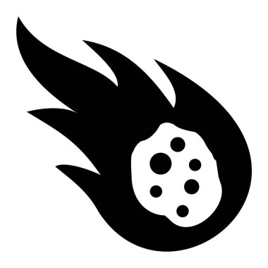 Ay. Web simgesi basit tasarım