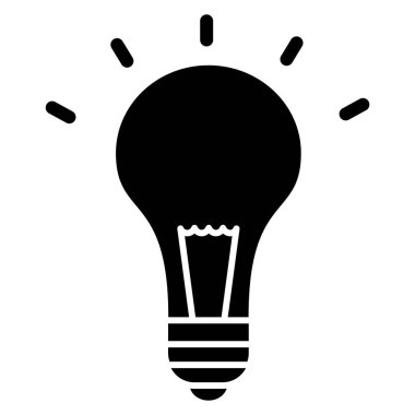 ampul. vektör çizim