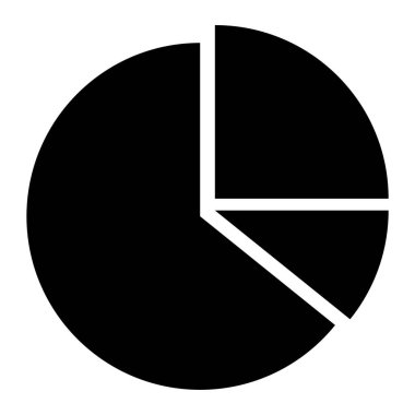 Pasta çizelgesi. Basit resimleme