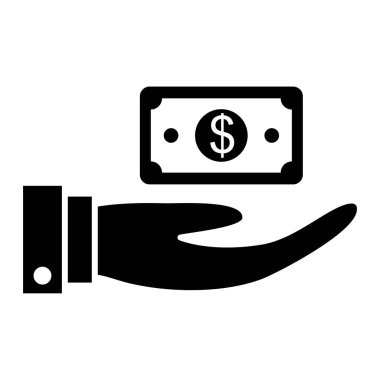 Para için. Web simgesi basit tasarım