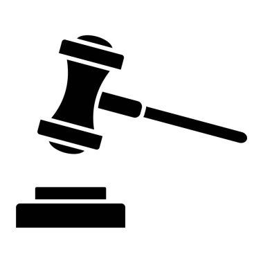 kanun simgesi vektör illüstrasyonu