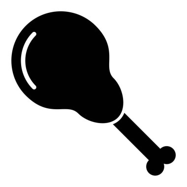 Tavuk. Web simgesi basit illüstrasyon