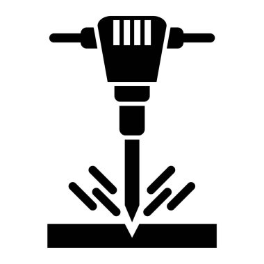 Tornavida. Web simgesi basit illüstrasyon