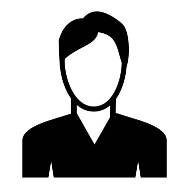 avatar. Web simgesi basit tasarım