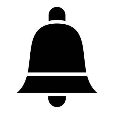 Zil. Web simgesi basit illüstrasyon