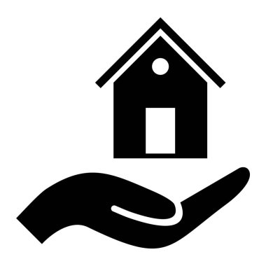 Ev. Web simgesi basit tasarım