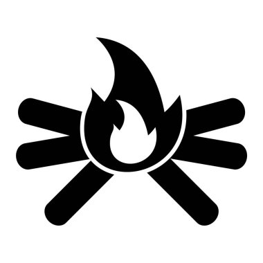 Tek bir simgenin vektör illüstrasyonu