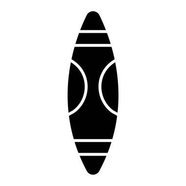 sörf tahtası simgesi vektör illüstrasyon tasarımı