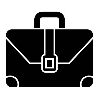 evrak çantası simgesi, vektör illüstrasyonu