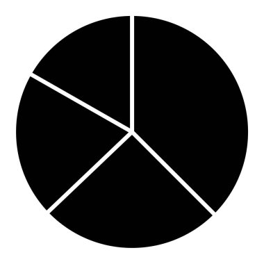 Pasta çizelgesi. Basit resimleme