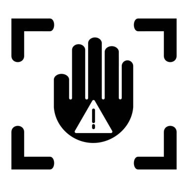 Dur işareti. Basit resimleme