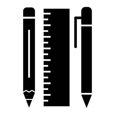 kalem simgesi vektör illüstrasyonu