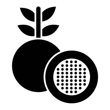 Meyve. Web simgesi basit illüstrasyon