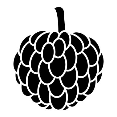 Bir üzümün vektör illüstrasyonu