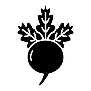 taze sebze ikonu vektör illüstrasyonu