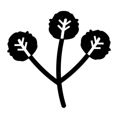 Basit bir simgenin vektör illüstrasyonu