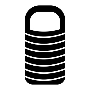 Güvenlik. Web simgesi basit illüstrasyon